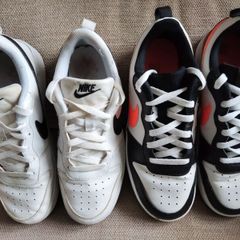 Two Pairs Of Boys Genuine Nike Trainers