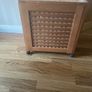 Wooden Laundry Hamper on Wheels as New Image 3