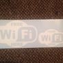 Free wifi restaurant / shop stickers Image 4