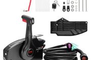 Throttle Control, 881170A13 Side-Mounted Outboard Remote Control Box for Mercury PT 4-Stroke