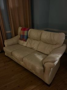 Leather couch