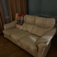 Leather couch