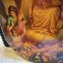 Oval vintage religious print, bought in Portugal, D18, post 8e Image 5