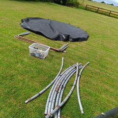 Trampoline 14ft Plum base (No sides)