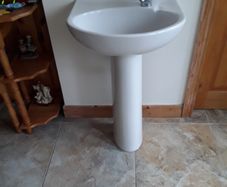 white sink