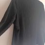 Dunnes Stores Boat Neck Black Top Image 3