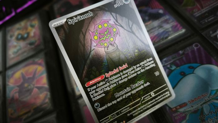 Spiritomb ! Illustration Rare ! from Mega Evolution Set ! 2025 ! Pokemon Card !