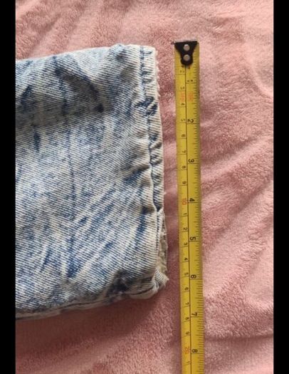 Rare True Vintage 80s/90s Acid Wash Denim Coat. Made in Britain. Sherpa fleece lined.