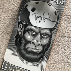 Signed Tony Hawk Birdhouse Skateboard