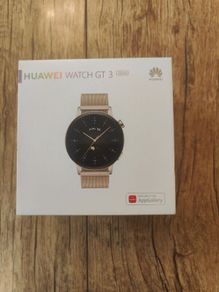 SmartwatchHuawei Watch GT 3 42mm Elegant Smartwatch Gold Milanese Strap
