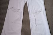 New Pull&amp;Bear Women trousers , white , size EU 40,vide legs