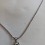 silver chain and pendant Image 2