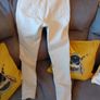 ladies cream skinny jeans size 10 river island Image 2