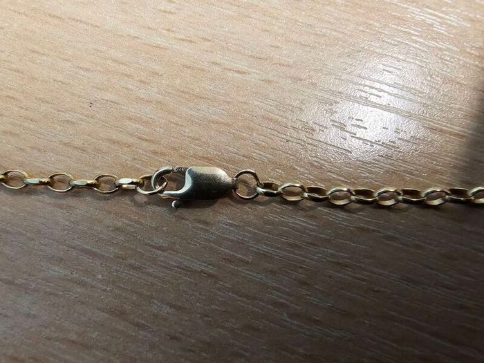 Gold name chain 9ct gold