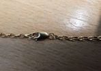 Gold name chain 9ct gold