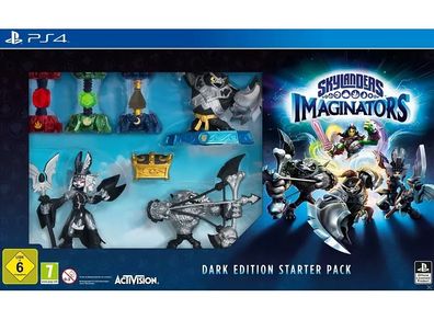 BRAND NEW SEALED Skylanders Imaginators DARK EDITION starter pack for PS4 PS5 console - EXTREMELY RARE - game disc, portal, 7 items - Playstation game