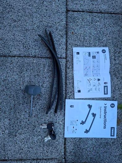Thule Wingbar Evo 135, Footpack and Fitting Kit