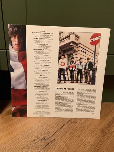 The Who BBC Sessions Double Vinyl Album