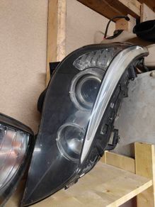 2009 bmw e60 headlight