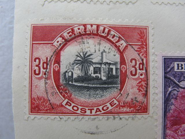 Stamps, Bermuda FDC 1936 Definitive Set