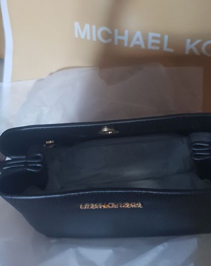 New Leather Michael Kors Bag Black