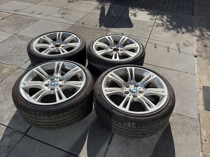 Bmw 18" Staggered Alloy Wheels  5 series 6 series F10 F11 F12 F13 Style 350m