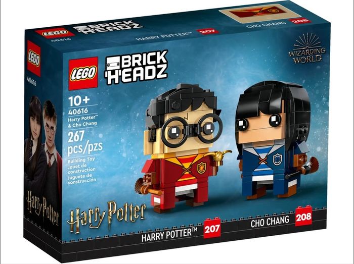 Lego Harry Potter & Cho Chang Brickheadz 40616