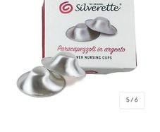 Breast Angels Silverette breastfeeding cups