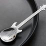 10 Stainless Steel Guitar Shaped Spoons (new). Image 2
