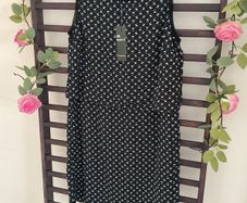 dress bnwt size 12 Streetone dress sleeveless black & white patterned