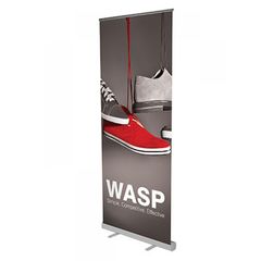 Wasp Roll-Up Banner Poster Stand 850mm new