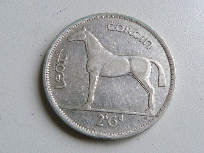 Really nice Irish silver halfcrown