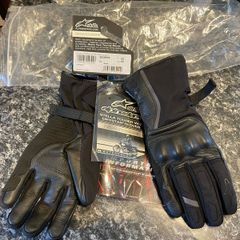 Ladies motorbike gloves (extra small)