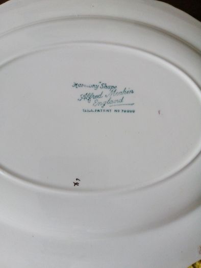 Porcelain Meakin. "Harmony"