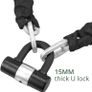 1.2M 10 mm Chain Lock Padlock + 65 mm Wall and Floor Anchor for motorbike - FREE DELIVERY NATIONWIDE Image 9
