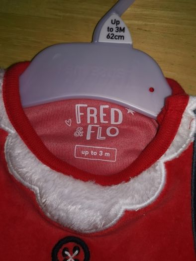 Christmas Baby Gro 0-3 months, NEW -