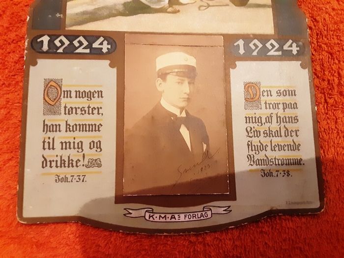 antique picture card, possibly militaria ww1 era