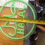 HALAL Neon Light Sign Take Away Foods Meats Shop Image 4