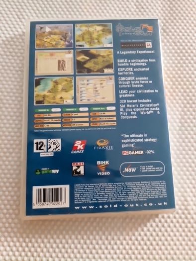 Civilization III 3 Complete Pc Cd Rom Games Original