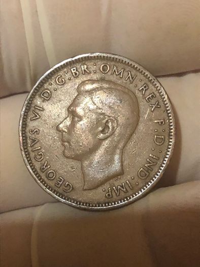 George VI half penny  x 36 Pictures