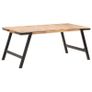 Dining Table 180x90x76 cm Solid Mango Wood Image 6