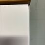 White cabinet with glass doors Image 6
