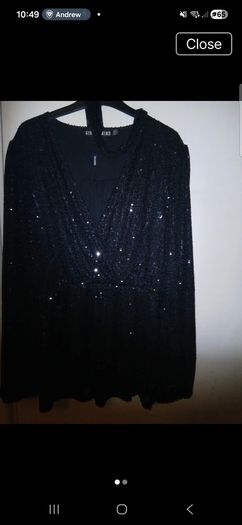 sequin top