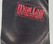 Meat Loaf Read Em And Weep 7 inch single