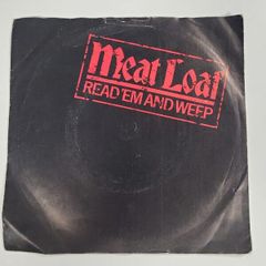 Meat Loaf Read Em And Weep 7 inch single