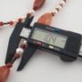 Vintage African Carnelian & Fresh Water Authentic Pearl Necklace Image 6
