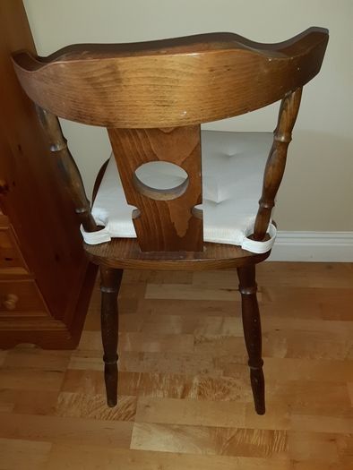 Solid Oak Chair