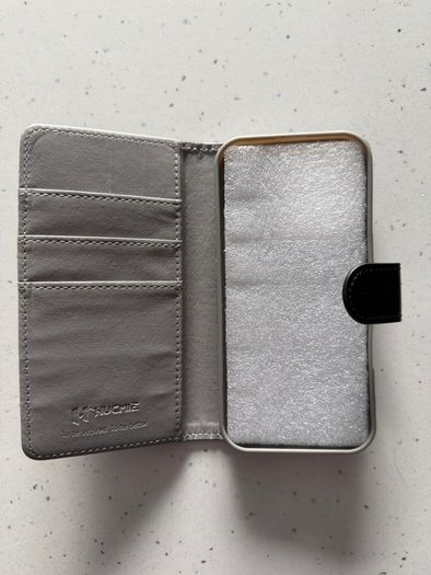 New HUGMIE Wallet Case for iPhone 16 Pro - Black