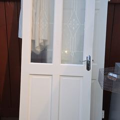 Two panels doors.