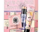 Benefit Cosmetics Days of Our Lights Set Full-Size Primer and Highlighters POREfessional Pearl Watt's Up Dandelion Twinkle